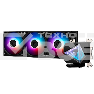 Жидкостная система охлаждения MSI MAG CORELIQUID I360 3x ARGb Gen2 Fan, ARGb Gen2 Block, Color Box