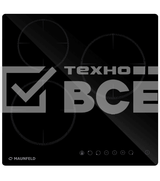 Электрическая варочная панель Maunfeld AVCE453BK