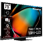 Телевизор Hisense 75' 75U8KQ черный/темно-серый Mini-Led UHD 120Hz Smart, фото2