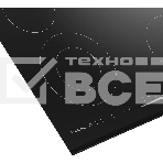Электрическая варочная панель Hotpoint HR 6T2 B S, независимая, черный, фото3