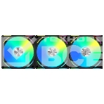 Комплект вентиляторов для корпуса Lian Li Uni Fan ALV2 (3 шт.) G99.12ALV23B.00 черный, 120 мм, 2000rpm 28.7Db, 4-pin, фото 1