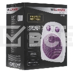 Тепловентилятор Willmark FH-125P, белый, 2000 Вт, 15 м2, термостат, фото7