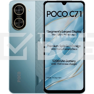Смартфон POCO C71 RU 4/128Gb синий