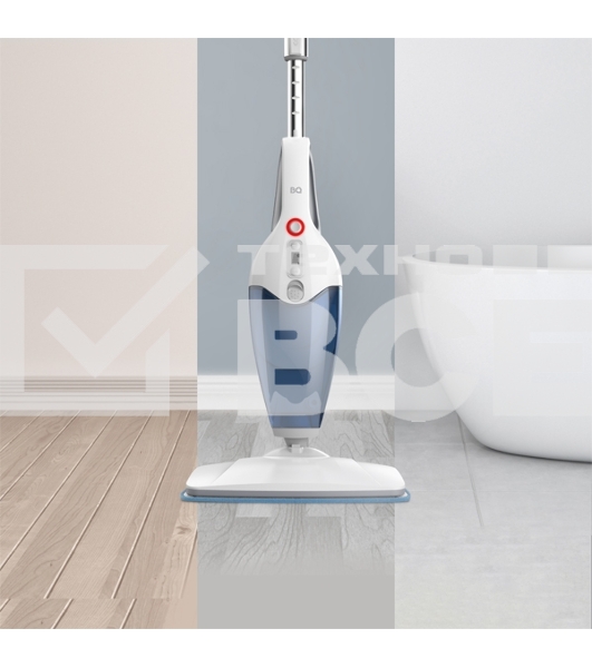 Паровая швабра BQ SM2009 White-blue, 1400 Вт