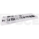Клавиатура MIDI [231521] Arturia [KeyLab Essential 49 mk3 White] 49 клавиш, LCD дисплей, 9 энкодеров, 8 пэдов, 9 фейдеров, 12 кнопок управления, колеса высоты тона и модуляции, 1/4