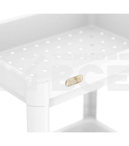 Стеллаж SHEFFILTON SHT-SS25-3 белый (283345)