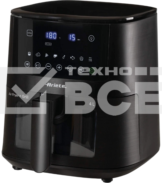 Аэрофритюрница Ariete 4633 Glass DGT Bk