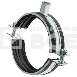 Хомут для воздуховода Shuft с РП 315мм гайка М8/М10, бок. креп винт 6х30, гайка М6