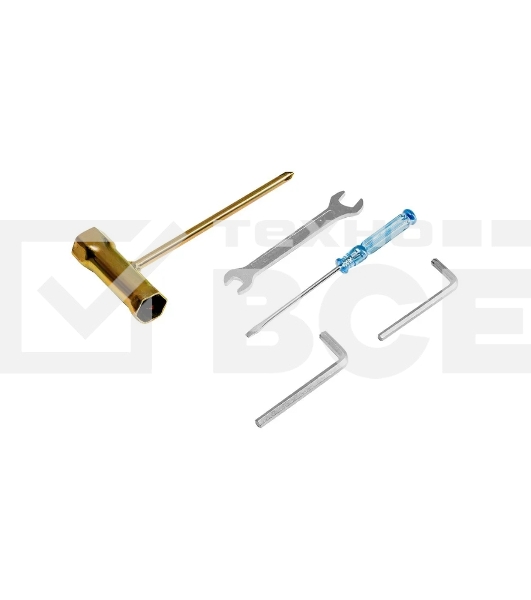 Триммер бензиновый MTX MT-43, 43 см3, неразъемная штанга, состоит из 2 частей