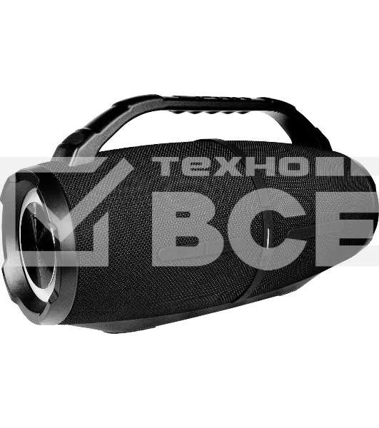 Колонка портатитвная Ural ГР-007 черный 60W 2.2 BT/3.5Jack/USB 10м 5000mAh (УРАЛ ГР-007 черный)