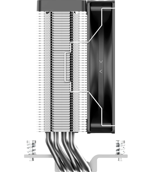 Кулер для процессора Ocypus Delta A40 Elite BK (Delta-A40-BK1NNWN00E-GL)