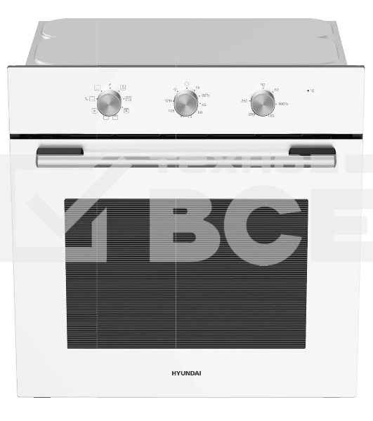 Духовой шкаф электрический Hyundai HEO 6635 WG белый