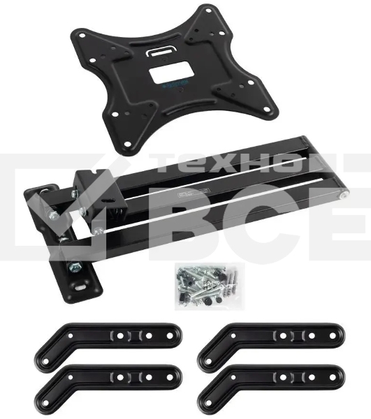 Кронштейн для LED/LCD телевизоров Kromax DIX-25 черный