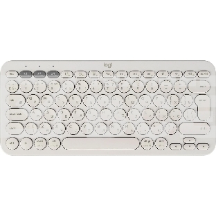 Клавиатура беспроводная Logitech K380, Bluetooth, белый