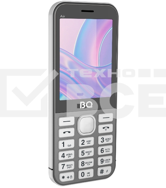 Мобильный телефон BQ 2843 Air темно-серый