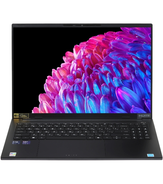 Ноутбук Acer Swift Go 16 SFG16-74-568D Intel Core Ultra 5 226V/16Gb/SSD1Tb/16'/OLED/WUXGA+/2048x1280/120Hz/NoOS/Black/1.52kg (NX.JNMCD.001)