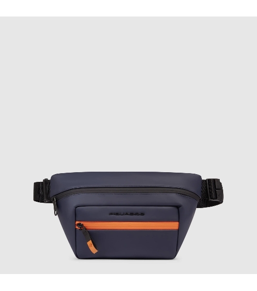 Сумка поясная Piquadro C2OW CA6940C2OW/BLU синяя полиуретан