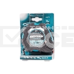 Рулетка Magnetisch, 8м х 25мм, обрезин. корпус,автоматич. фиксация, нейлон. покр.,магн.зацеп Gross, фото2