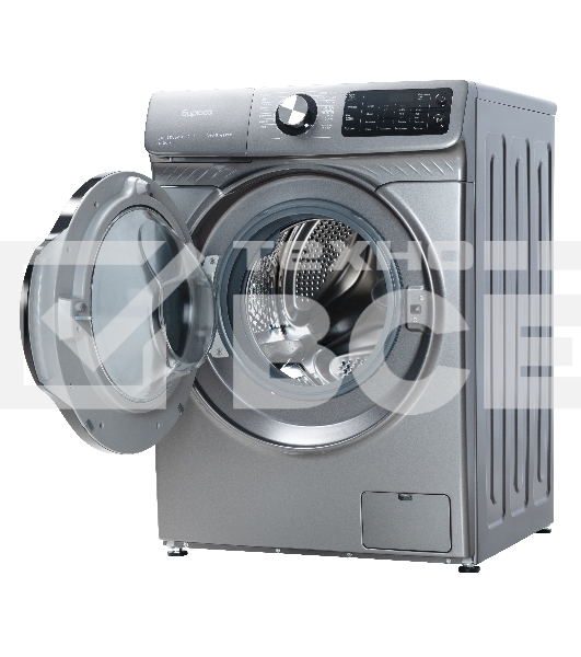 Стиральная машина Бирюса WM-SBM1014/15 M Металлик, загрузка фронтальная 10 кг, 1400 об/мин, класс А+++