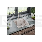Кухонная мойка Maunfeld Perla 460 MFQS-460BG бежевый, фото2