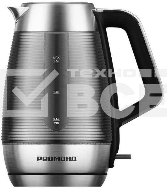 Чайник электрический Redmond KG253 1.5л. 2200Вт хром