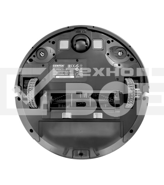 Робот-пылесос Centek CT-2741 черный/синий, 2600 мАч Li-Ion, уборка сухая/влажная, пылесборник контейнер 0.68 л