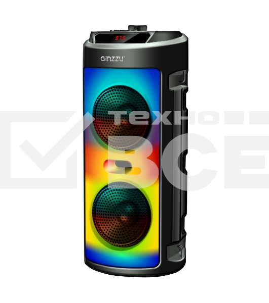 Акустическая система Midi GM-231 TWS/BT/USB/TF/FM/ДУ черный