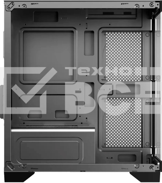 Компьютерный корпус Bloody BD-CC103 черный без БП mATX 7x120мм 1xUSB 2.0 1xUSB 3.0 audio bott PSU