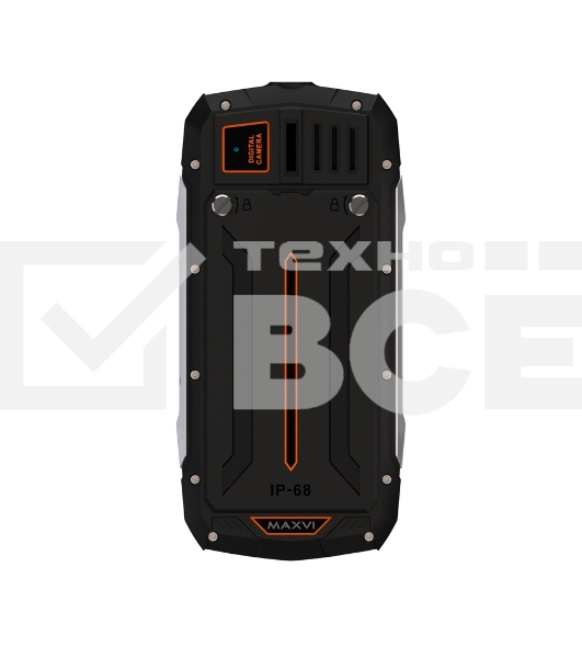 Мобильный телефон Maxvi R10 оранжевый