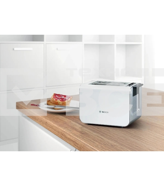 Тостер Bosch TAT8611N 860Вт белый