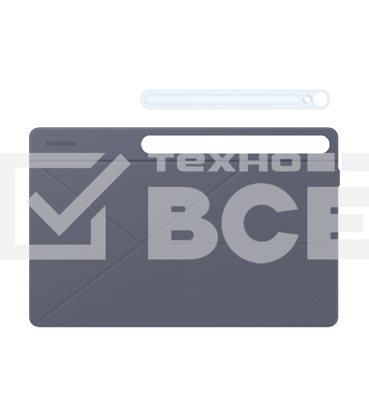 Чехол Samsung для Tab S10 FE+ Smart Book Cover поликарбонат/полиуретан голубой (EF-BX620PLEGRU)