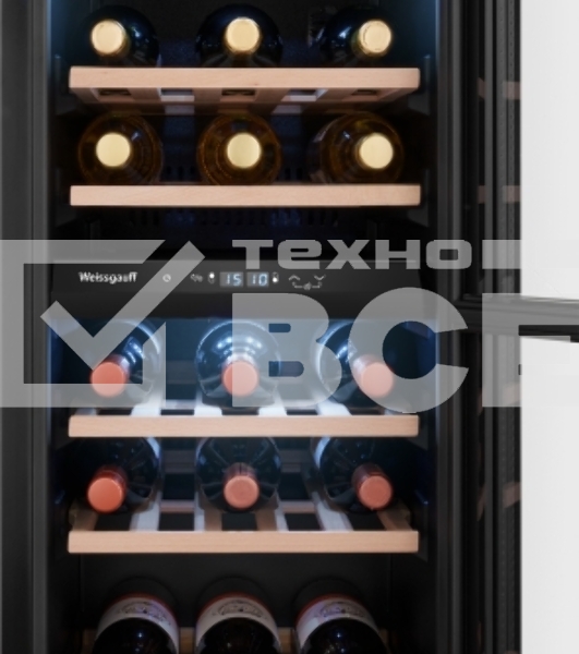 Винный холодильник Weissgauff WWCI-26 DB DualZone