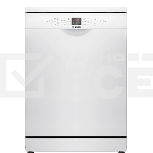 Посудомоечная машина Bosch SMS26AW00Q, белый, 60 см, 12 компл., сушка интенсивная, 48 дБ, класс A++