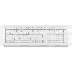 Комплект клавиатура+мышь A4Tech FStyler F1010 проводной, USB, 1600 DPI, белый/серый, фото8