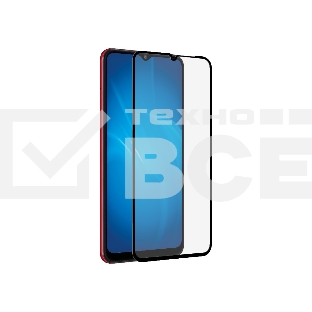 Защитное стекло для экрана DF sColor-110 для Samsung Galaxy A02/A02s/A12/M12 1 шт, черный df scolor-110 (black)