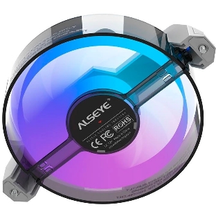 Вентилятор для корпуса ALSEYE Φ12(DM12)-W (Clear Frame)