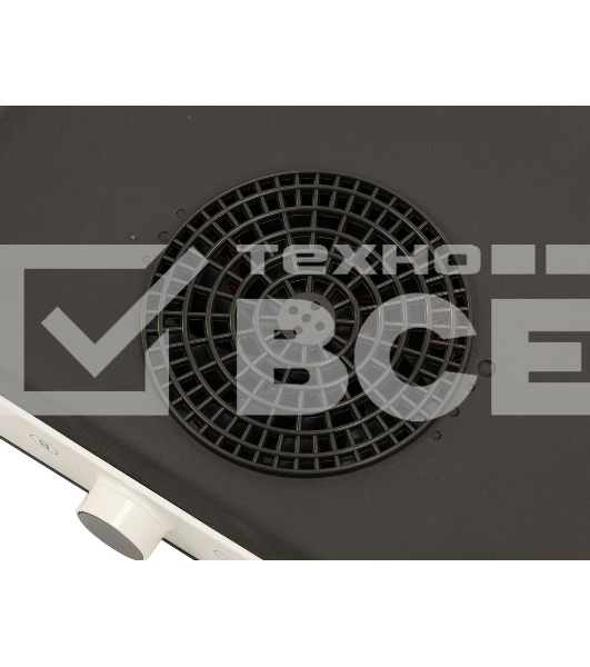 Плита настольная электрическая Hyundai HYC-0108 белый стеклокерамика (настольная)