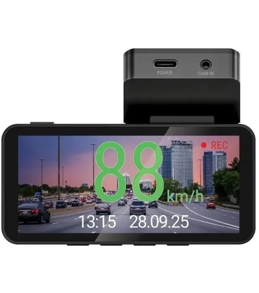 Видеорегистратор Navitel R87 GPS, 2592x1944, 3.7', GPS, Wi-Fi, G-сенсор, GPS-информатор