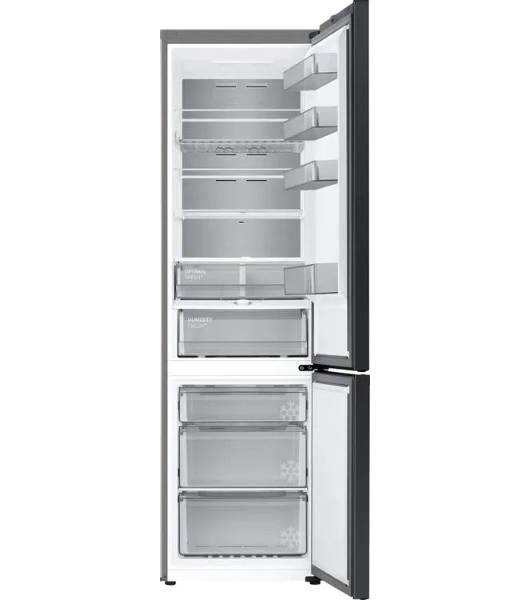 Холодильник Samsung RB38C7B6D12/EF белый двухкамерный 276/114л морозилка снизу, No Frost