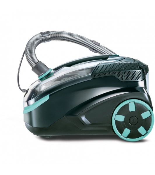 Пылесос моющий Thomas DRYBOX AMFIBIA FAMILY черный/бирюзовый, 325/1700 Вт, уборка влажная/сухая, пылесборник контейнер 2.6 л