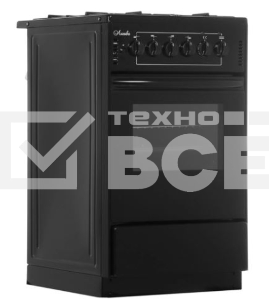 Комбинированная плита Лысьва ЭГ 401-2у черный