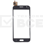 Сенсорное стекло (тачскрин) для Samsung Galaxy J2 SM-J200, черное, фото 1