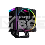 Кулер ID-Cooling Frozn A610 ARGB черный 120мм алюминий+медь 2000rpm 30db 4-pin 250W 155мм, фото3