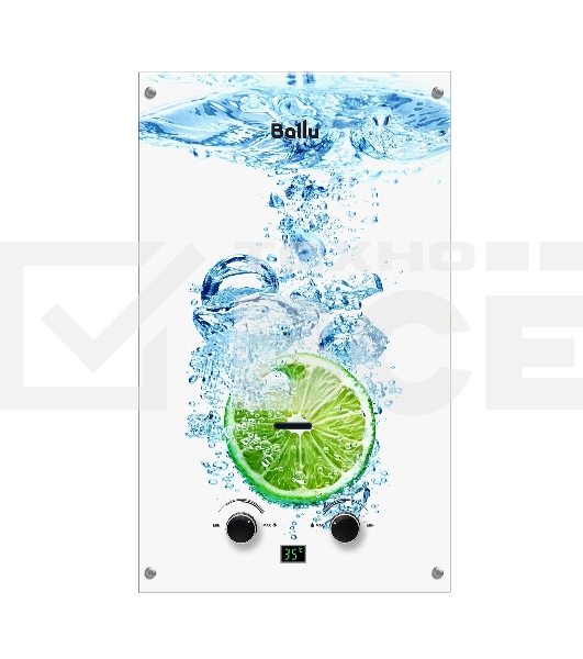Колонка газовая Ballu GWH 10 Fiery Glass Lime