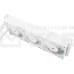 Система водяного охлаждения Thermalright Frozen Vision 360 ARGB Soc-AM5/AM4/1151/1200/2066/2011/1700 белый 4-pin 27dB Al LCD Ret (F-VISION-360-WH), фото4