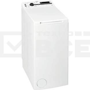 Стиральная машина Whirlpool NTDLR6240SSPLN белый, загрузка вертикальная 6 кг, 1200 об/мин, класс С