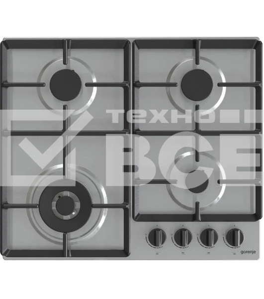 Встраиваемая газовая панель Gorenje GW641EBX