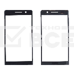 Стекло для Huawei Ascend P6 черное, фото 1