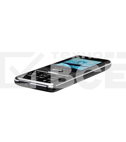 Мобильный телефон Maxvi X900c черный