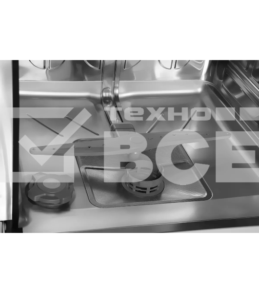 Встраиваемая посудомоечная машина Hyundai HBD 6105 2100 Вт, полноразмерная, загрузка 16 комплектов, нержавеющая сталь